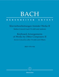 Keyboard Arrangements of Works by Other Composers Ii piano sheet music cover Thumbnail
